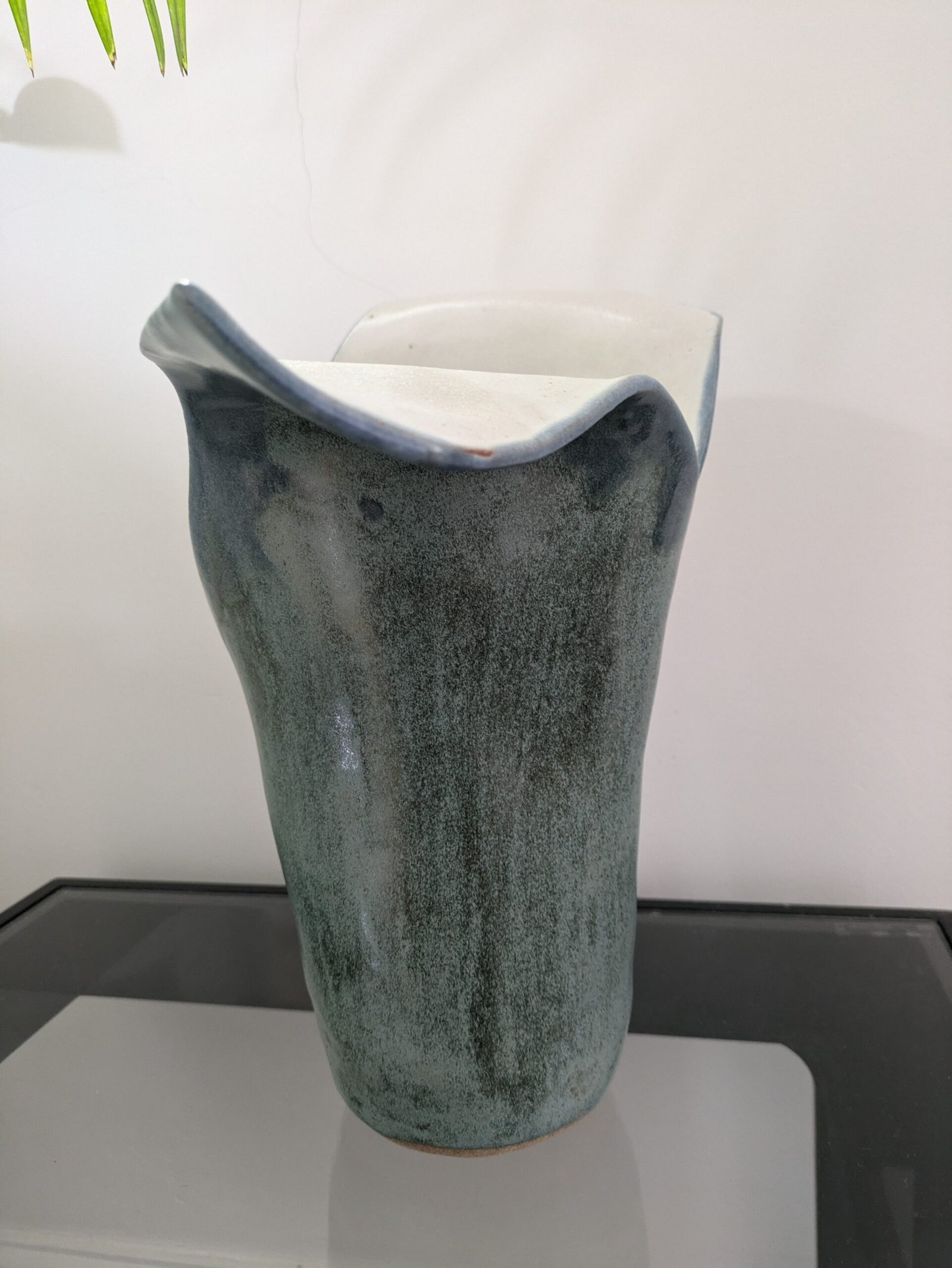arum lily – ocean patina blue vase arum lily – ocean patina blue vase
